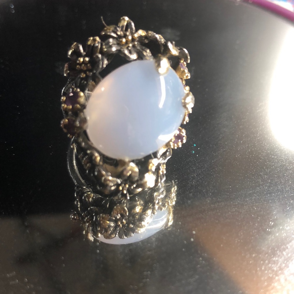 Moonstone ring